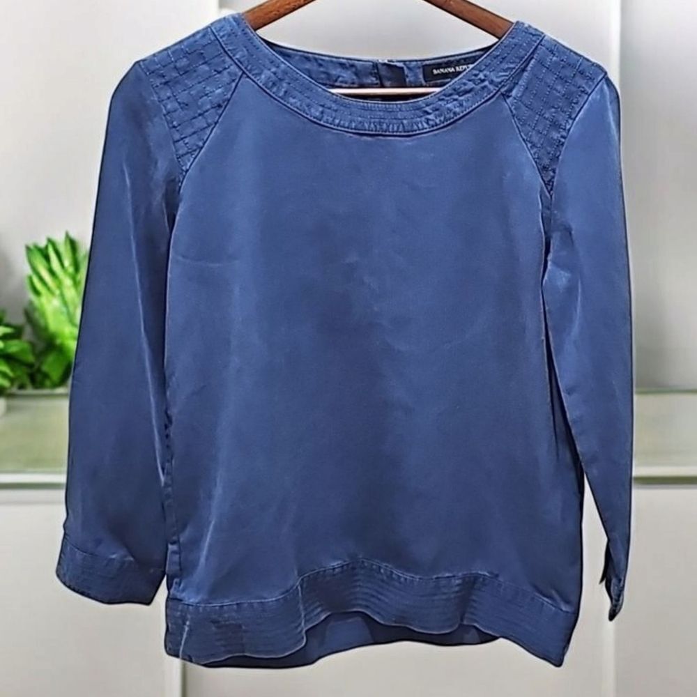 Banana Republic Denim Blue Top